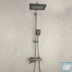 Душевая система Gappo G2491-9 280 1 режим (оружейная сталь)