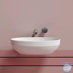  Раковина на столешницу 50 см Ceramicanova Element CN6056MW (белый матовый)