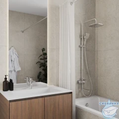 Смеситель для раковины Milardo Maze MAZBN00M01 (без донного клапана) (сатин)