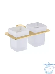 Стакан Raglo R301.08.03 (сатин золотой/белый)