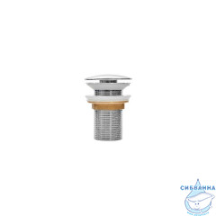 Выпуск для умывальника без перелива, Optima Home, хром, IDDIS, OPHG000i88