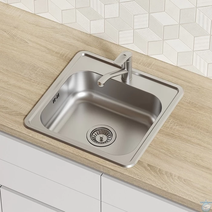 Кухонная мойка Iddis Strit 49 STR48S0i77S сатин