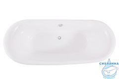 Ванна из искусственного камня Aqua de Marco Fidji 190х89