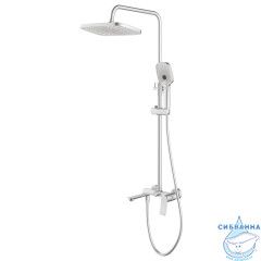 Душевая система Azario Escaro 250 1 режим AZ-K2374BN (сатин )