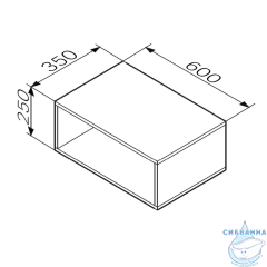 Шкаф Am.Pm Func 60 белый глянец M8FOH0601WG