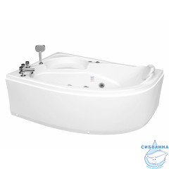 Акриовая ванна Gemy G9009 B L 150х100 с гидромассажем