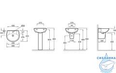 Раковина 50 см Jacob Delafon Brive E1345F-00