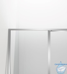Душевое ограждение Vincea Слим 120x90 профиль хром, стекло прозрачное VSR-4SLP9012CL