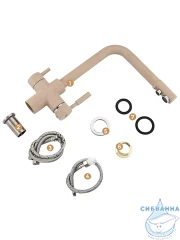 Смеситель кухни Frap F4352-23 (бежевый)