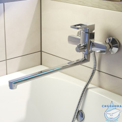 Смеситель для ванны с длинным изливом, Bild, IDDIS, BILSB00i10WA