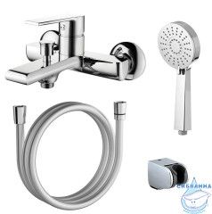 Смеситель для ванны Azario Faro AZ-PS23459C (хром)