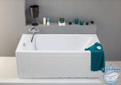 Акриловая ванна Aquanet Nord 140x70 с каркасом