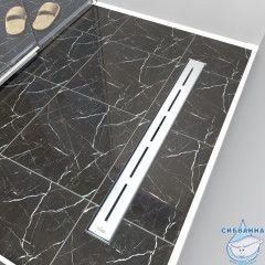 Дренажный трап для душа Timo 90 см с решеткой DP20900-SG20900