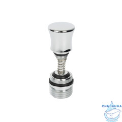 Дивертор для смесителя, латунь, h=66 мм, M21x1,5, вытяжной, IDDIS, 997BR266SM
