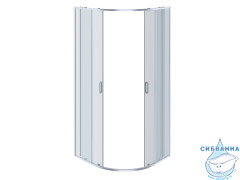 Душевое ограждение Aquatek AQ ARI RO 09020CH 90x90 профиль хром, стекло прозрачное (без поддона)
