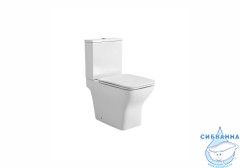 Унитаз напольный со смывом торнадо Aquatek Леон AQ2788T-00 с бачком и сиденьем быстросъемным Soft Close (микролифт)