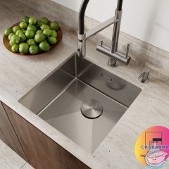 Мойка для подстольного монтажа, Edifice, IDDIS, EDI44S0i77