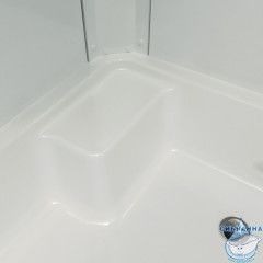 Душевая кабина Тритон Коралл R 120х80 В профиль белый, стело лайт Щ0000068948