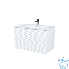 Тумба с умывальником, подвесная, 80 см, белый, Bild, IDDIS, BIL80W0i95K подходит умыв. 0138000i28