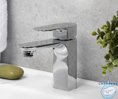 Смеситель для раковины Wasserkraft Dinkel 5803 (без донного клапана)(хром)