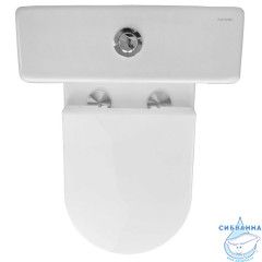 Унитаз напольный безободковый Azario Fretta с бачком и сиденьем Soft Close (микролифт) AZ-1223