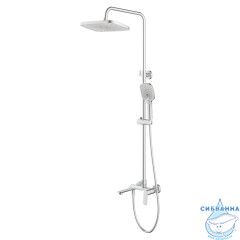 Душевая система Azario Alanti 250 1 режим AZ-K2332-1BN (сатин)