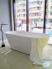 Ванна из литьевого мрамора New Line Sanitary Эдем 170х80 (без перелива)