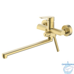 Смеситель для ванны Azario Alanti AZ-K1732MG (золото матовое)