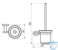 Ерш Ravak Chrome X07P196