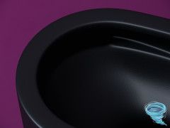 Унитаз подвесной безободковый Ceramicanova Ulma Rimless CN4006TMB с сиденьем быстросъемным Soft Close (микролифт)