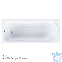 Ванна акриловая 170х70 см AM.PM Sense W76A-170-070W-A