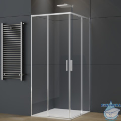 Душевое ограждение Vincea Soft 90x90 профиль хром, стекло прозрачное VSS-3SO2900CL