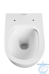 Унитаз подвесной безободковый Charus Estella Rimless EWC700-121W с сиденьем Soft Close (микролифт)