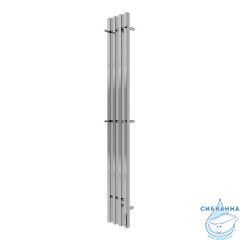 Полотенцесушитель электрический Terminus Quatro 21х160 квадратная (с возможностью скрытого подключения) (хром)