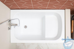 Акриловая ванна Aquanet Seed 110x70 с каркасом