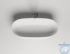 Ванна из искусственного камня Salini Sofia 164x75 (материал sapirit, белый глянцевый)