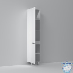 Шкаф пенал AM.PM Like 35 L белый глянец