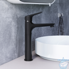 Смеситель для раковины Damixa Jupiter 770250301 (черный матовый)