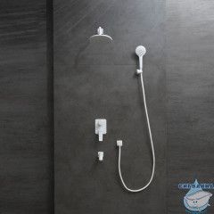  Душевая система Lemark Bronx 230 1 режим LM3722MW (белый матовый)