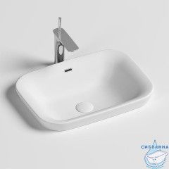 Раковина встраиваемая 58 см Ceramicanova Element CN6041