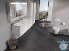 Тумба Ravak Classic II 130 см белый с раковиной Ravak Classic 130