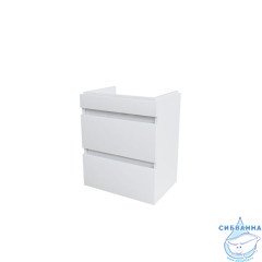 Тумба подвесная с ящиками, белая, 50 см, Zodiac, IDDIS, ZOD5CB0i95 подходит ум. 3505000i28