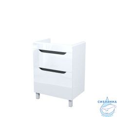 Тумба напольная, 60 см, белый, Ray, IDDIS, RAY60WFi95 подходит умыв. 4076000i28