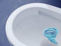 Унитаз подвесной безободковый, смыв торнадо Ceramicanova Metropol Rimless CN4002T с сиденьем быстросъемным Soft Close (микролифт)