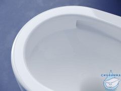 Унитаз подвесной безободковый, смыв торнадо Ceramicanova Metropol Rimless CN4002T с сиденьем быстросъемным Soft Close (микролифт)