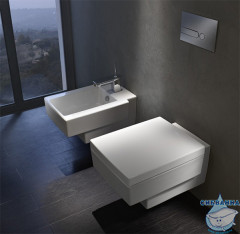 Унитаз подвесной Jacob Delafon Terrace EDA102-00 с сиденьем быстросъемным Soft Close (микролифт)