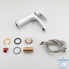 Смеситель для раковины Gappo G1050-8 (без донного клапана) (хром)