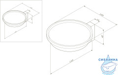 Мыльница Am.Pm Admire A1034200