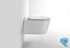 Унитаз подвесной безободковый TECEspring PRO S710001 с сиденьем Soft Close (микролифт)