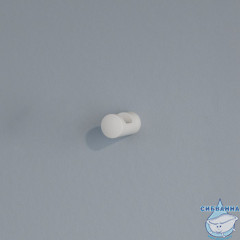 Крючок одинарный, сплав металлов, NOA, белый матовый, IDDIS, NOAWT10i41